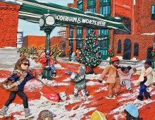 Winter in the Distillery District